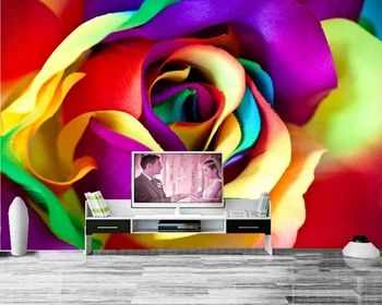 Abstraktných de parede Ruže Closeup Kvety, foto tapety,obývacia izba gauč, TV joj, steny, spálne, reštaurácia, bar 3d nástenná maľba